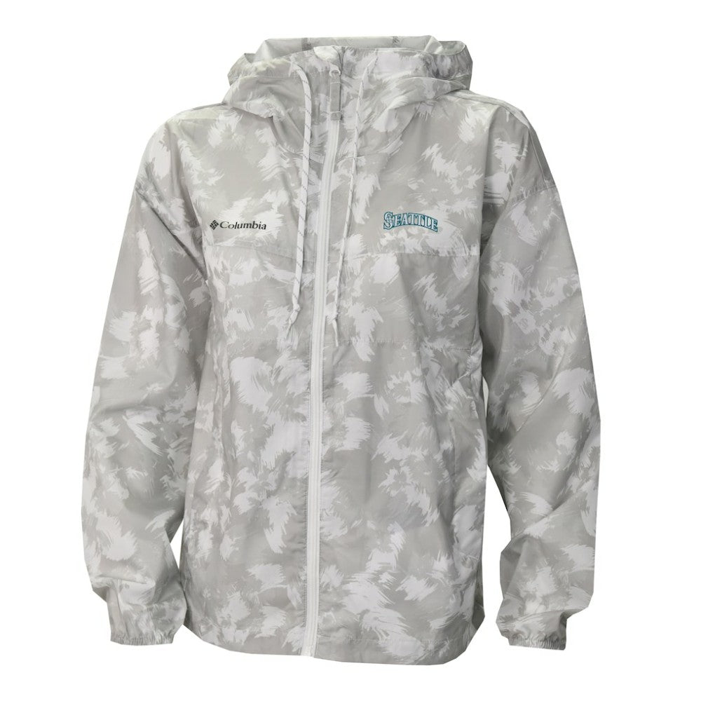 Seattle Mariners Columbia Women's Flash Challenger Full-Zip Hoodie Windbreaker Jacket Near Me