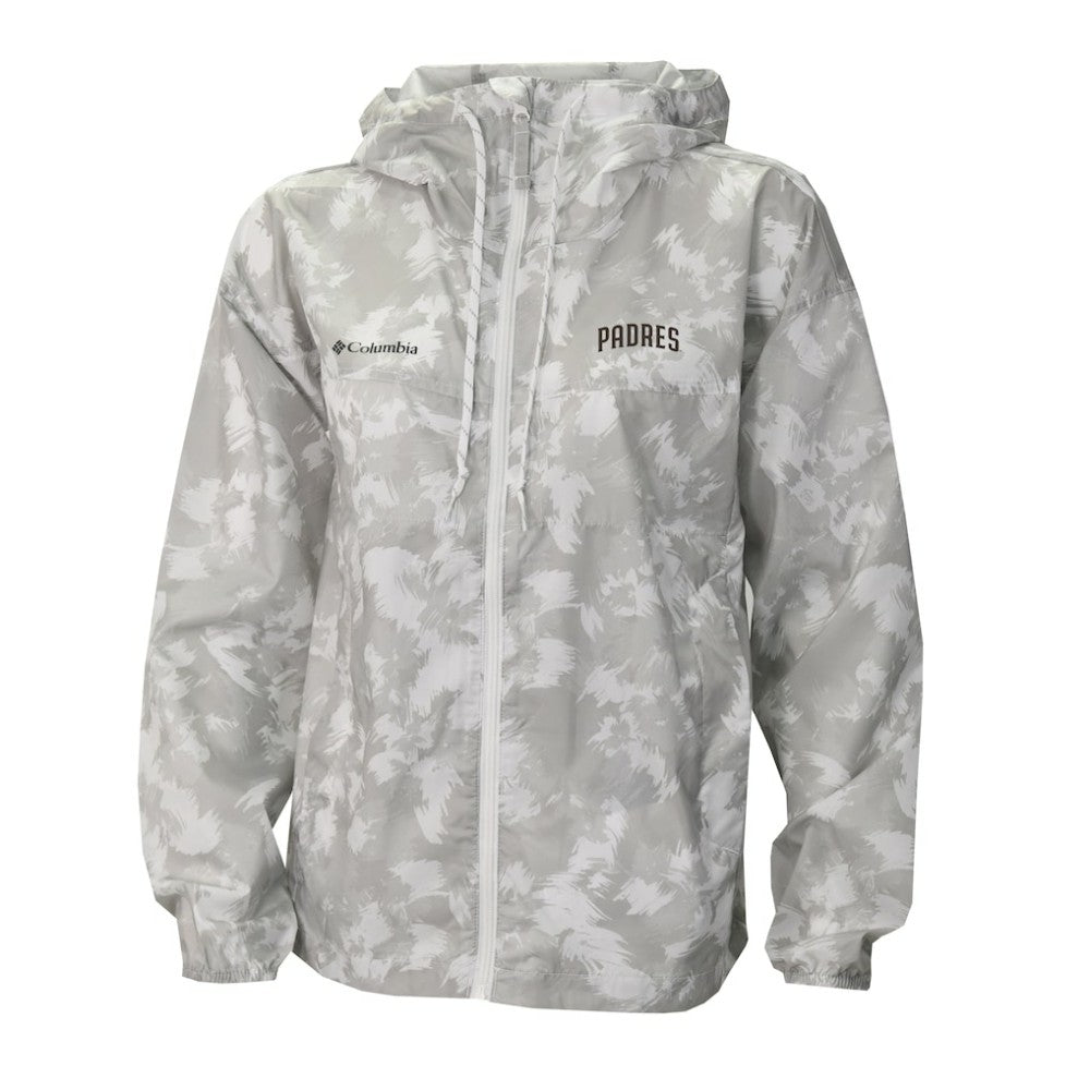 San Diego Padres Columbia Women's Flash Challenger Full-Zip Hoodie Windbreaker Jacket Online