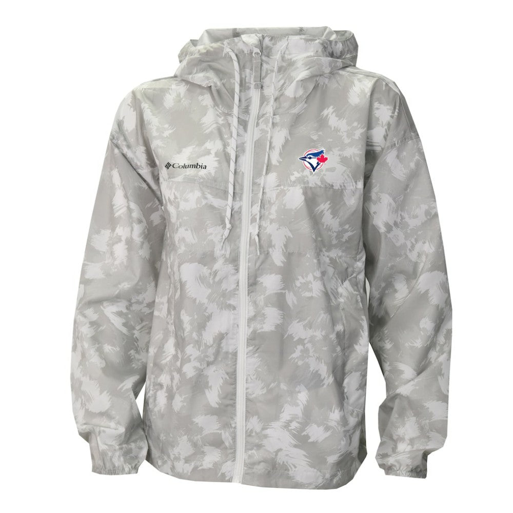 Toronto Blue Jays Columbia Women's Flash Challenger Full-Zip Hoodie Windbreaker Jacket Clearance