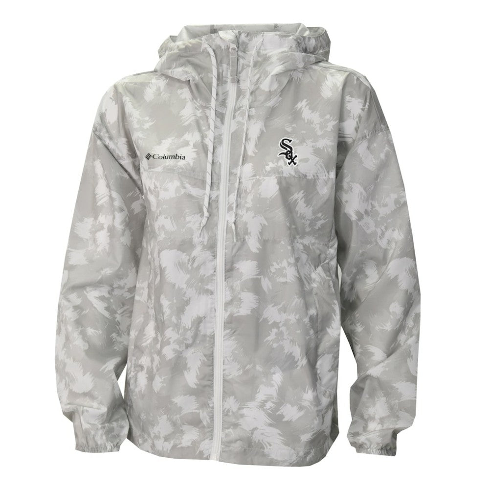 Chicago White Sox Columbia Women's Flash Challenger Full-Zip Hoodie Windbreaker Jacket for sale