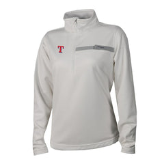 Texas Rangers Columbia Women's Skiff Guide Fleece Half-Zip Pullover Jacket On Sale