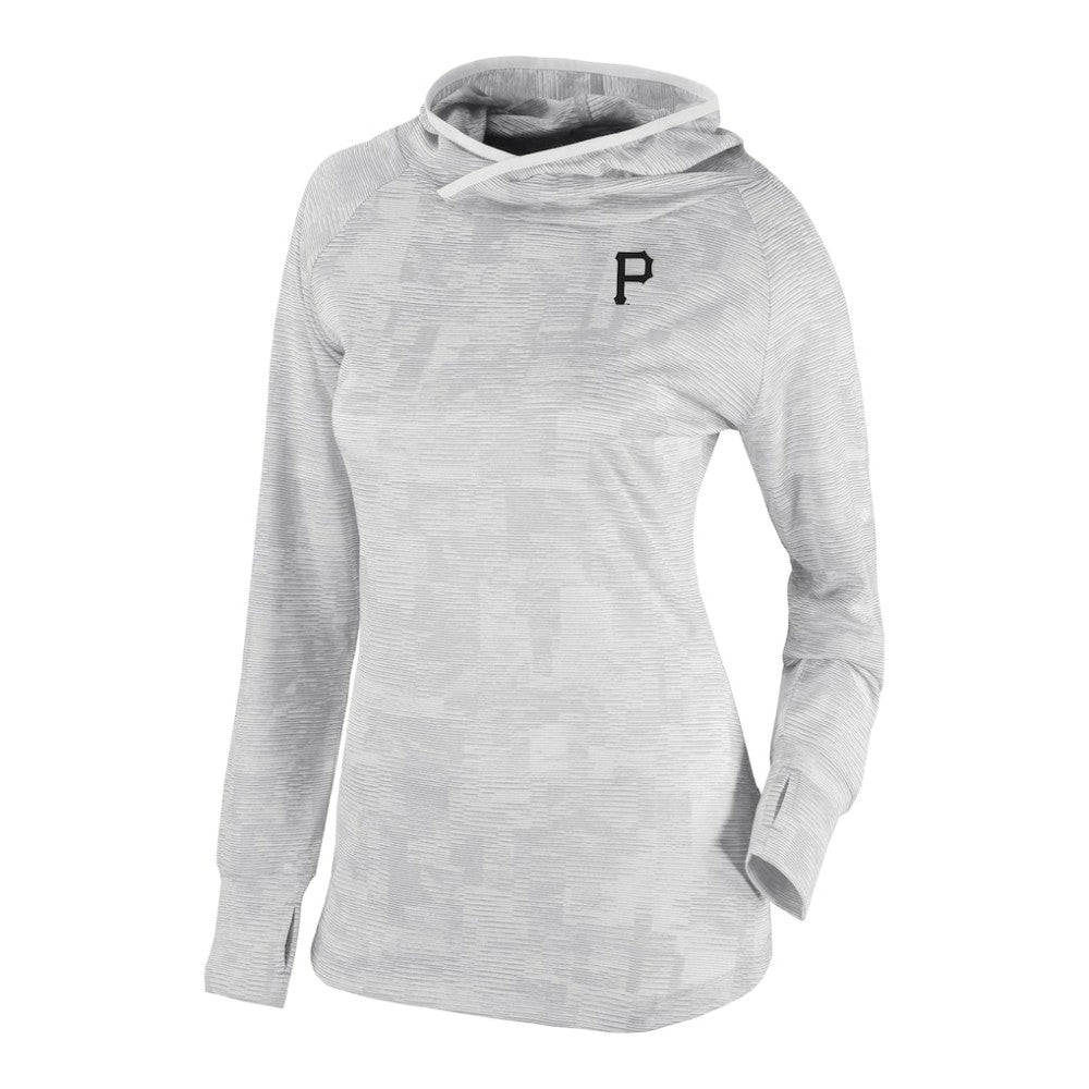 Pittsburgh Pirates Columbia Women's Omni-Wick Sunday Ball Raglan Pullover Hoodie Clearance