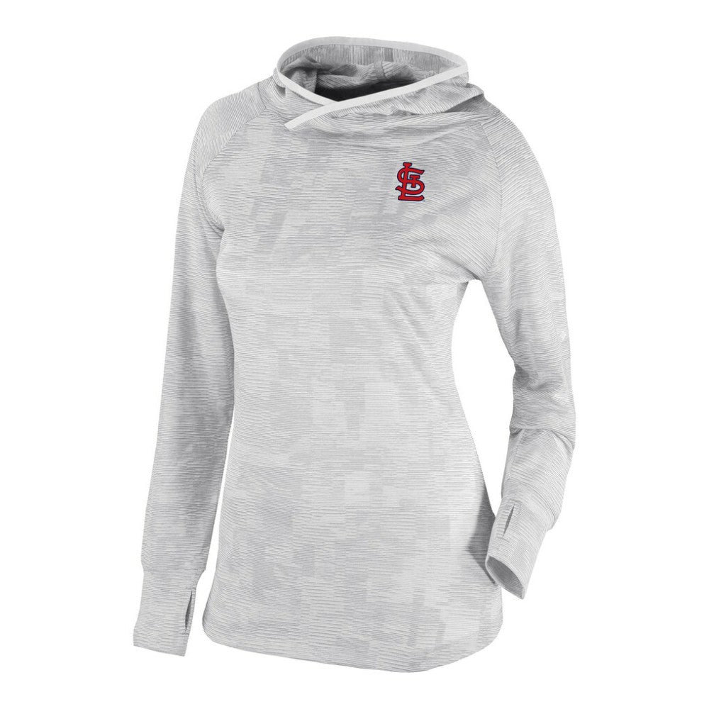 St. Louis Cardinals Columbia Women's Omni-Wick Sunday Ball Raglan Pullover Hoodie Sale