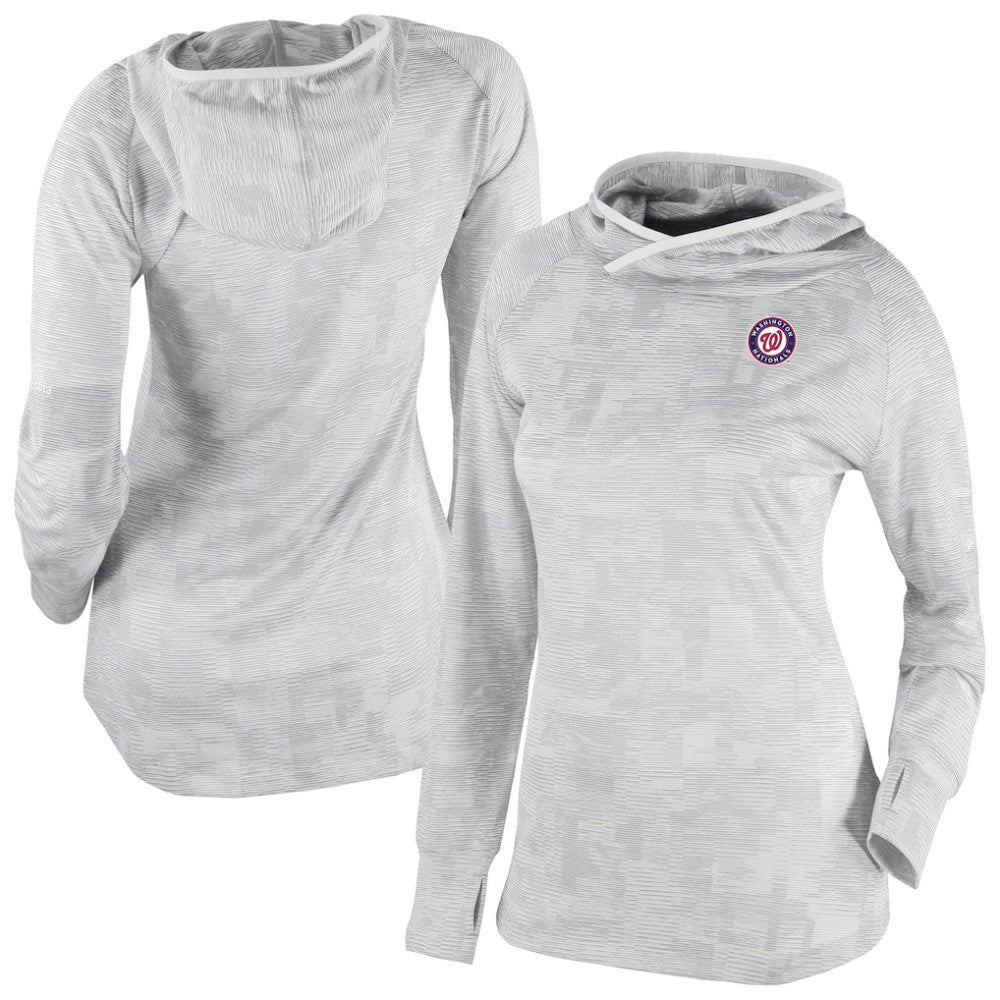 Washington Nationals Columbia Women's Omni-Wick Sunday Ball Raglan Pullover Hoodie Lifestyle