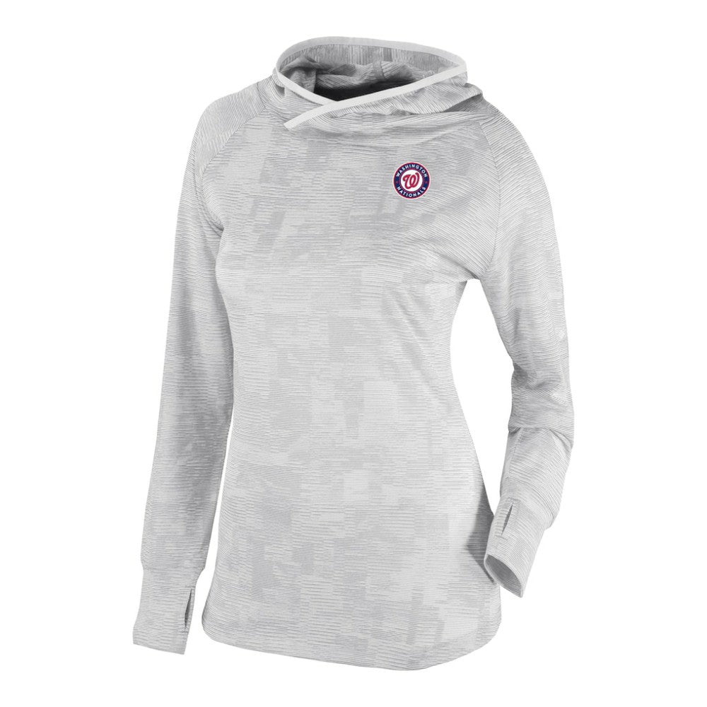 Washington Nationals Columbia Women's Omni-Wick Sunday Ball Raglan Pullover Hoodie Lifestyle