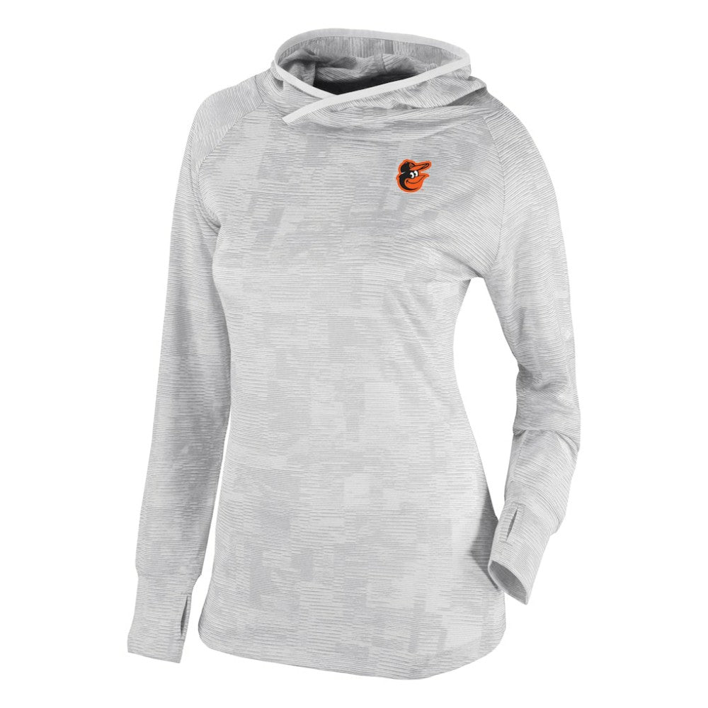 Baltimore Orioles Columbia Women's Omni-Wick Sunday Ball Raglan Pullover Hoodie Sale