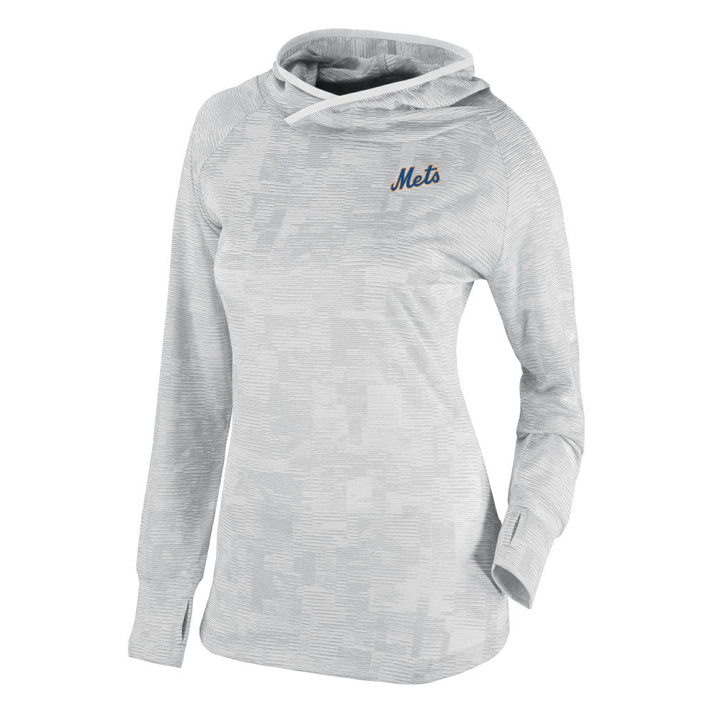New York Mets Columbia Women's Omni-Wick Sunday Ball Raglan Pullover Hoodie Online