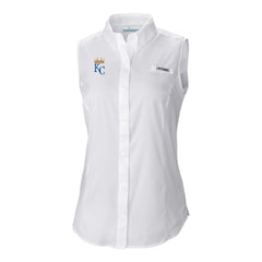 Kansas City Royals Columbia Women's Tamiami Sleeveless Shirt Near Me