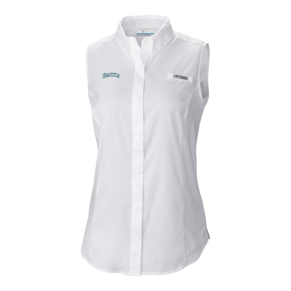 Seattle Mariners Columbia Women's Tamiami Sleeveless Shirt Online