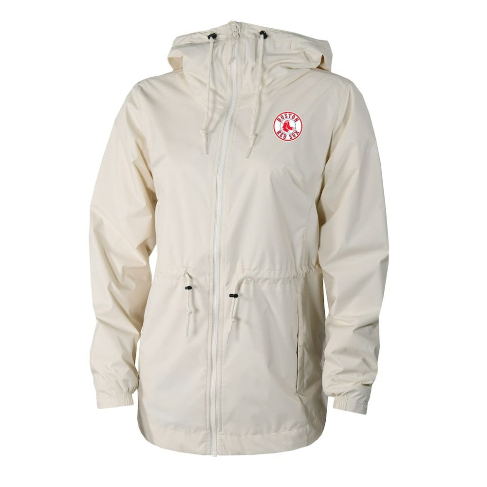 Boston Red Sox Columbia Women's Lily Park Full-Zip Rain Jacket Near Me