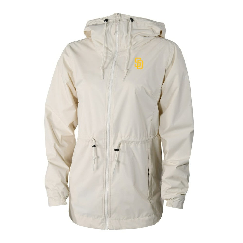 San Diego Padres Columbia Women's Lily Park Full-Zip Rain Jacket Lifestyle