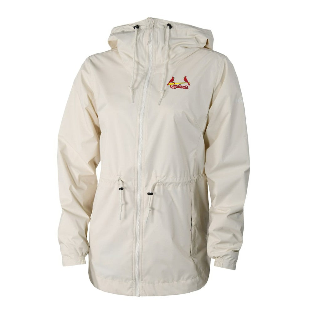 St. Louis Cardinals Columbia Women's Lily Park Full-Zip Rain Jacket for sale