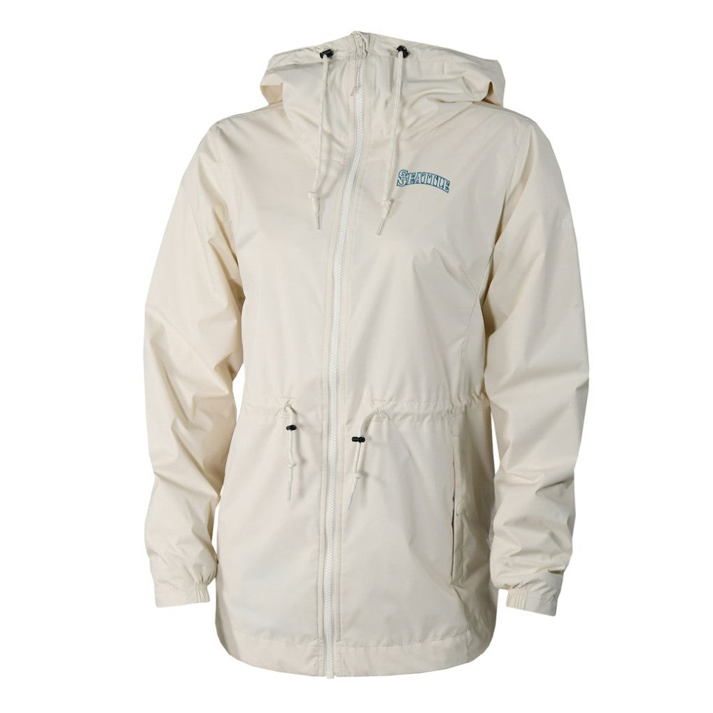Seattle Mariners Columbia Women's Lily Park Full-Zip Rain Jacket Lifestyle