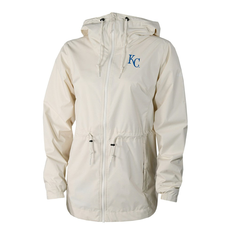 Kansas City Royals Columbia Women's Lily Park Full-Zip Rain Jacket On Sale