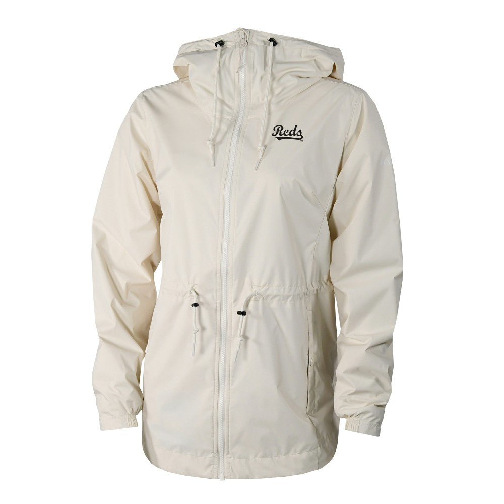 Cincinnati Reds Columbia Women's Lily Park Full-Zip Rain Jacket discount