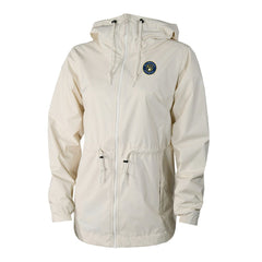Milwaukee Brewers Columbia Women's Lily Park Full-Zip Rain Jacket Lifestyle