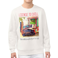 Chicago Cubs Margaritaville License to Chill Fleece Sweatshirt for sale