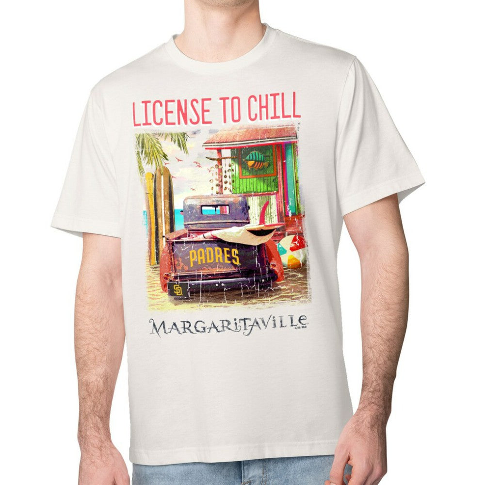 San Diego Padres Margaritaville License to Chill T-Shirt Lifestyle