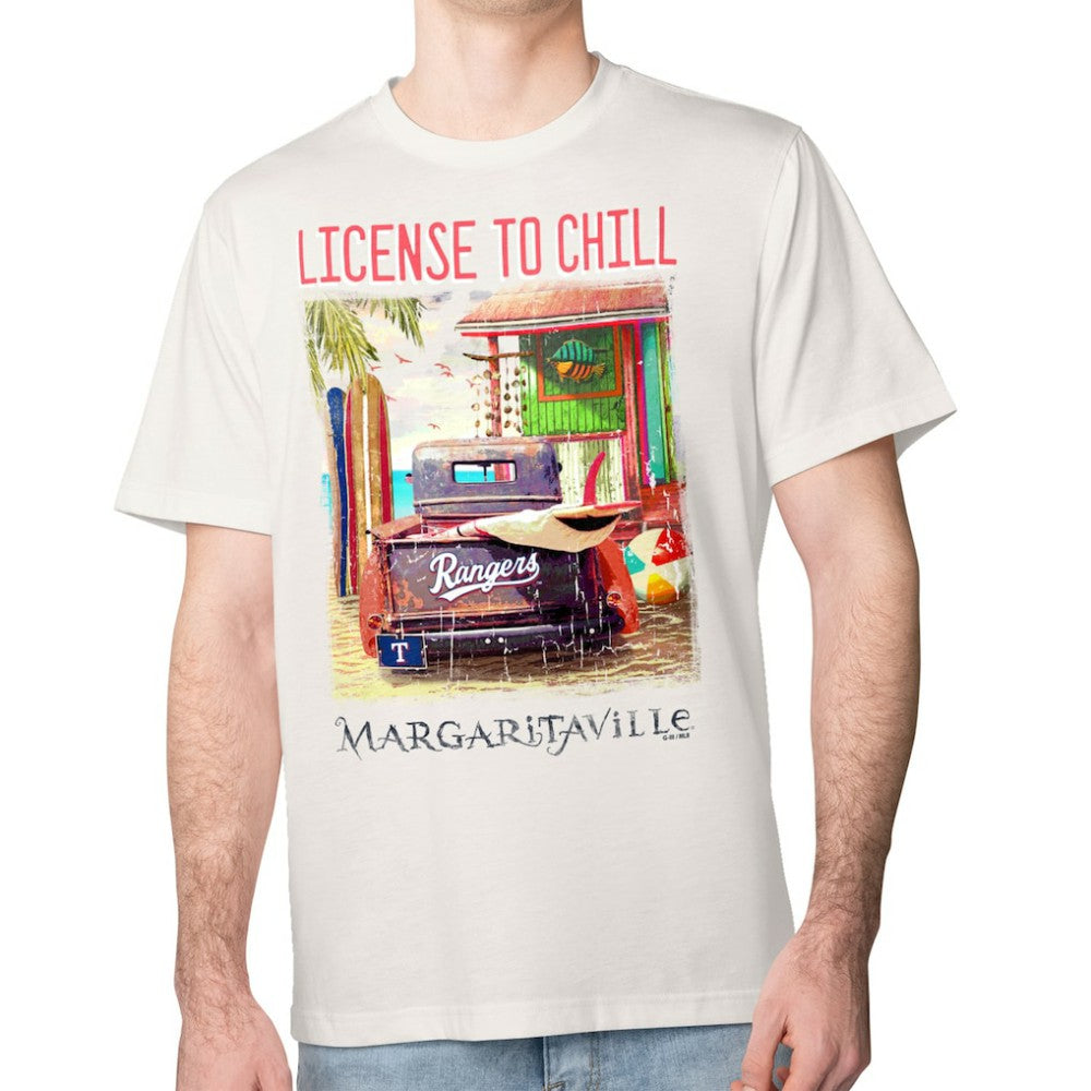 Texas Rangers Margaritaville License to Chill T-Shirt Clearance