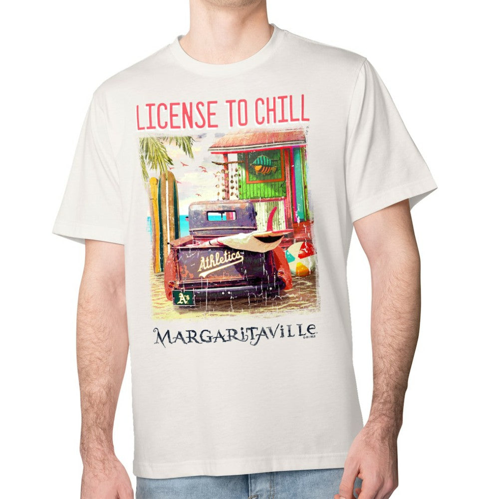 Athletics Margaritaville License to Chill T-Shirt On Sale