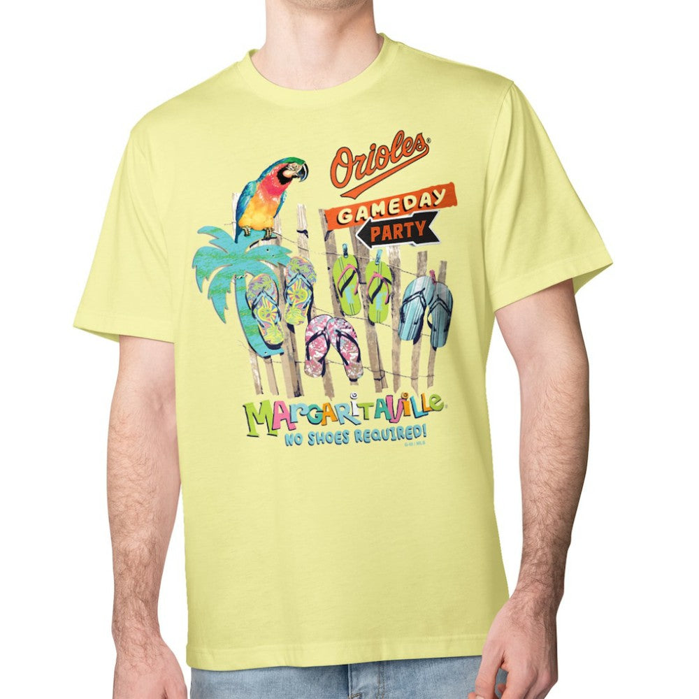 Baltimore Orioles Margaritaville Gameday Party T-Shirt discount