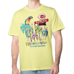 Cincinnati Reds Margaritaville Gameday Party T-Shirt Clearance