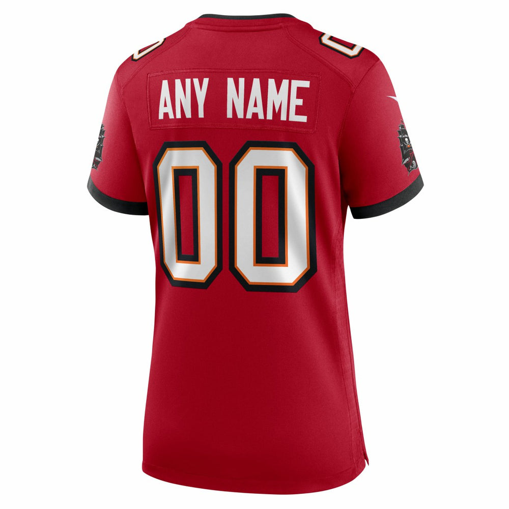 Tampa Bay Buccaneers Women's 50th Season Custom Game Jersey Red - Nike