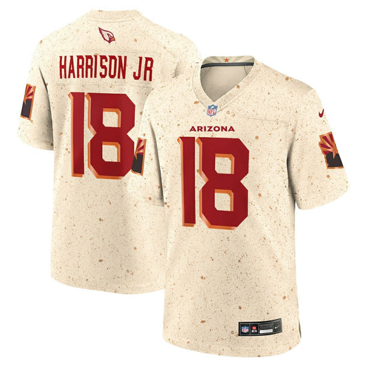 Marvin Harrison Jr. Arizona Cardinals 2025 Rivalries Collection Game Jersey - Natural | NFL Jerseys