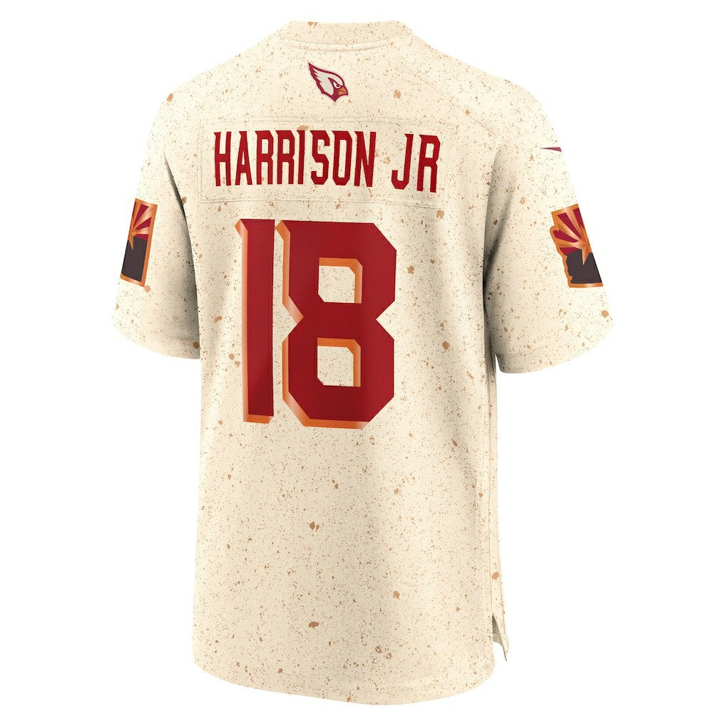 Marvin Harrison Jr. Arizona Cardinals 2025 Rivalries Collection Game Jersey - Natural | NFL Jerseys