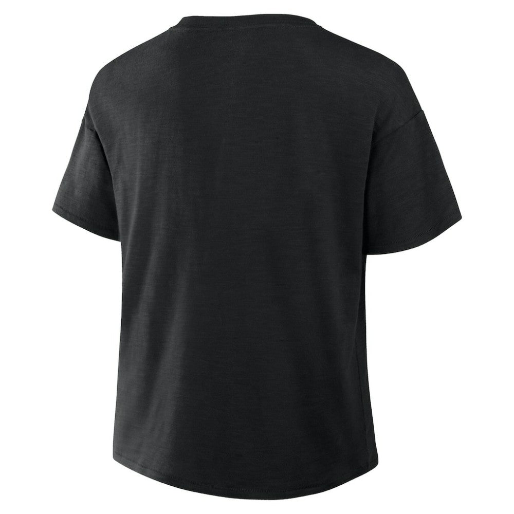 Utah Mammoth - Fanatics Women's Combo Stadium Slub Boxy T-Shirt Black