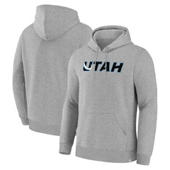 Utah Mammoth - Fanatics Home Fleece Hoodie Heather Gray