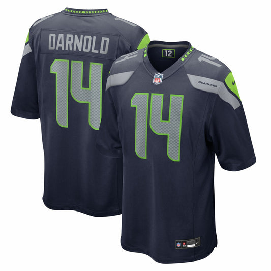 Sam Darnold Seattle Seahawks Team Game Jersey - College Navy | NFL Jerseys