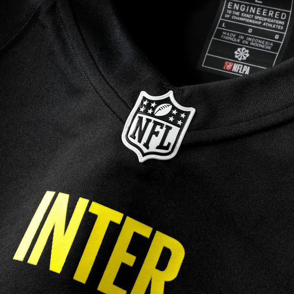 Nike Inter Milan 2025 Soccer x NFL Game Jerseys - Black