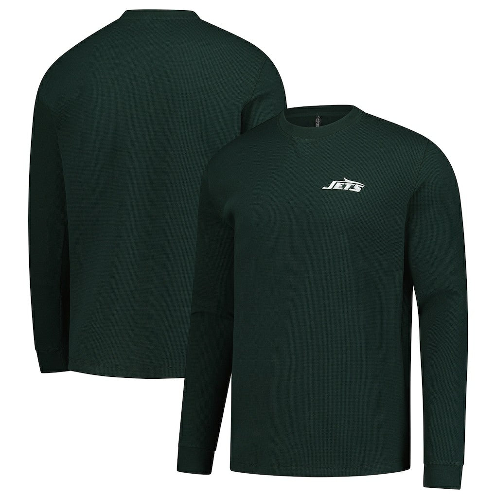 New York Jets Dunbrooke Cavalier Waffle Long Sleeve T-Shirt Green - NFL
