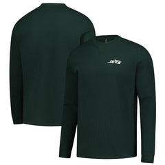 New York Jets Dunbrooke Cavalier Waffle Long Sleeve T-Shirt Green - NFL