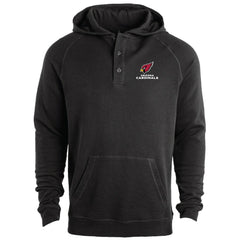 Arizona Cardinals Dunbrooke Montana Raglan Thermal Hoodie Black - NFL
