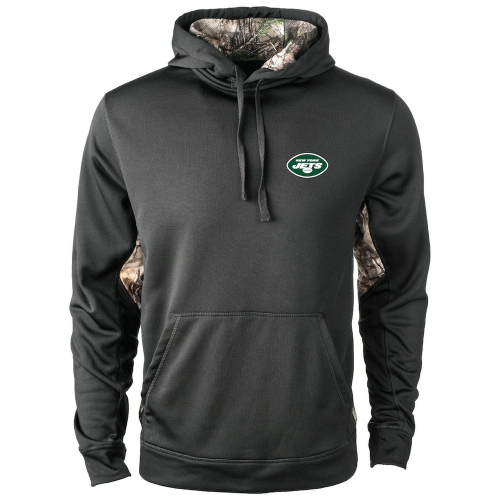 New York Jets Dunbrooke Ranger Real Tree Camo Hoodie Black - NFL