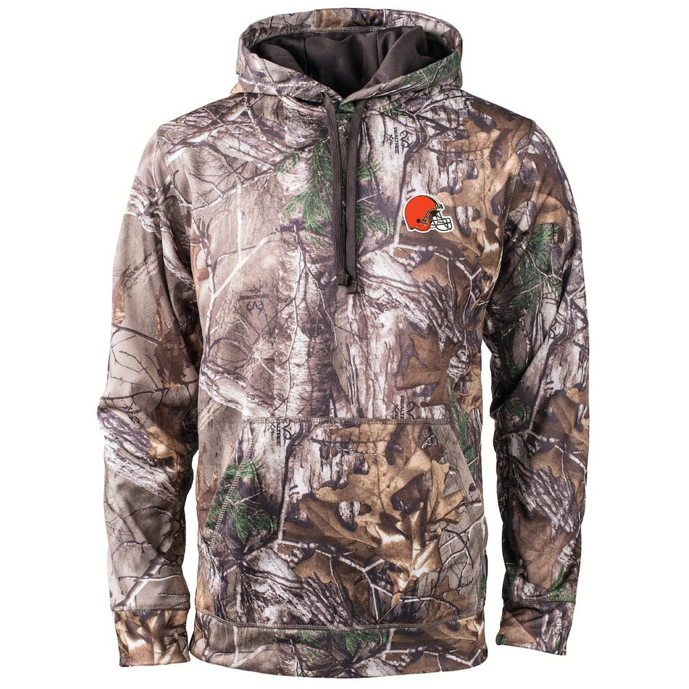 Cleveland Browns Dunbrooke Champion Tech Fleece Hoodie Camo - NFL