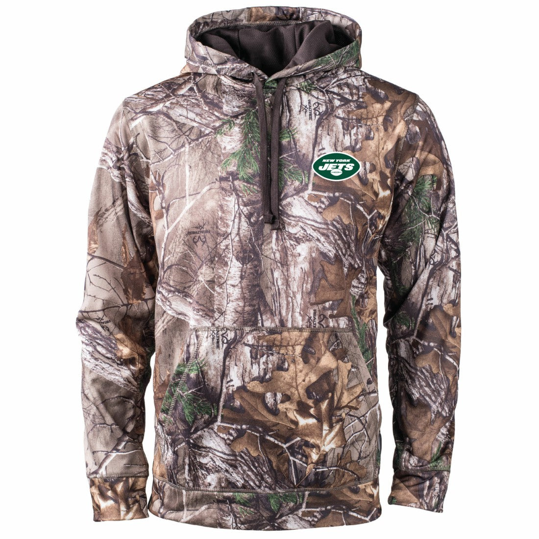 New York Jets Dunbrooke Champion Tech Fleece Hoodie Camo - NFL