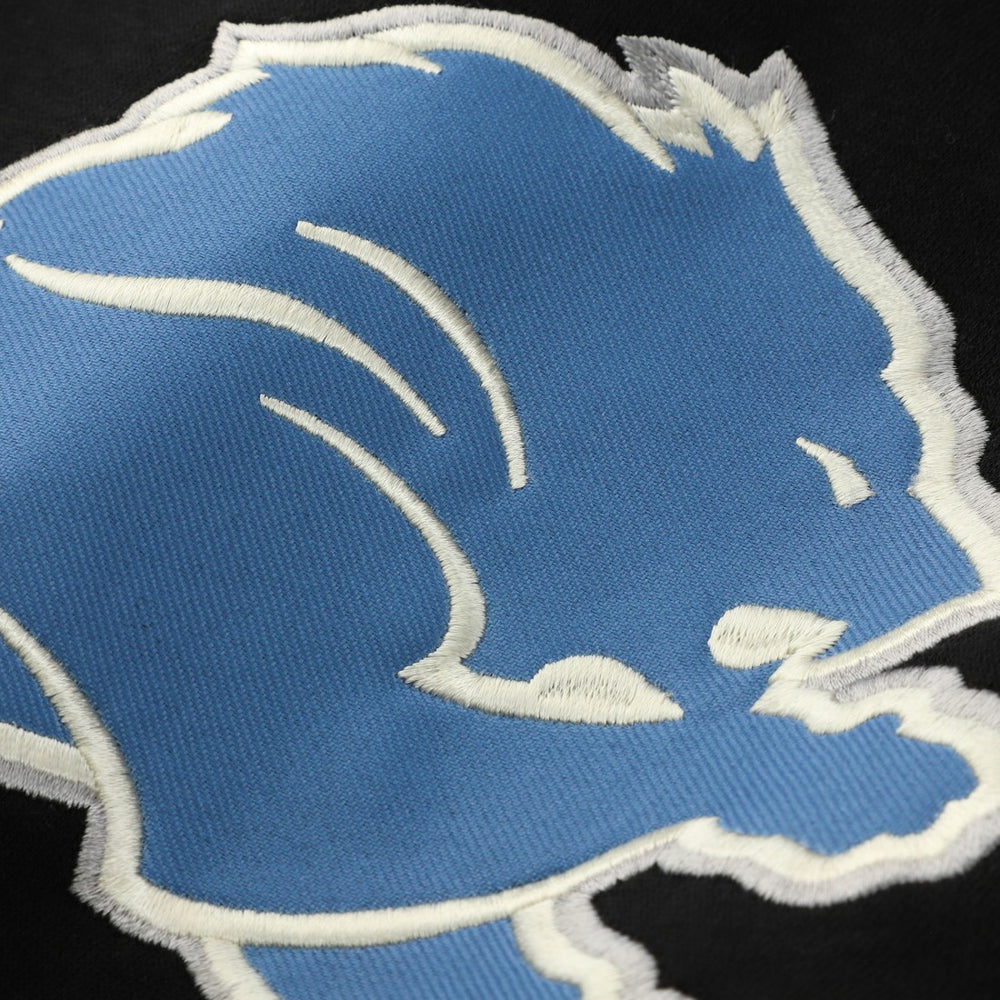 Detroit Lions '47 Big & Tall Split Zone Cornerback V-Neck Hoodie Black - 47 brand
