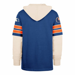 Denver Broncos '47 Big & Tall Split Zone Cornerback Hoodie Royal - 47 brand