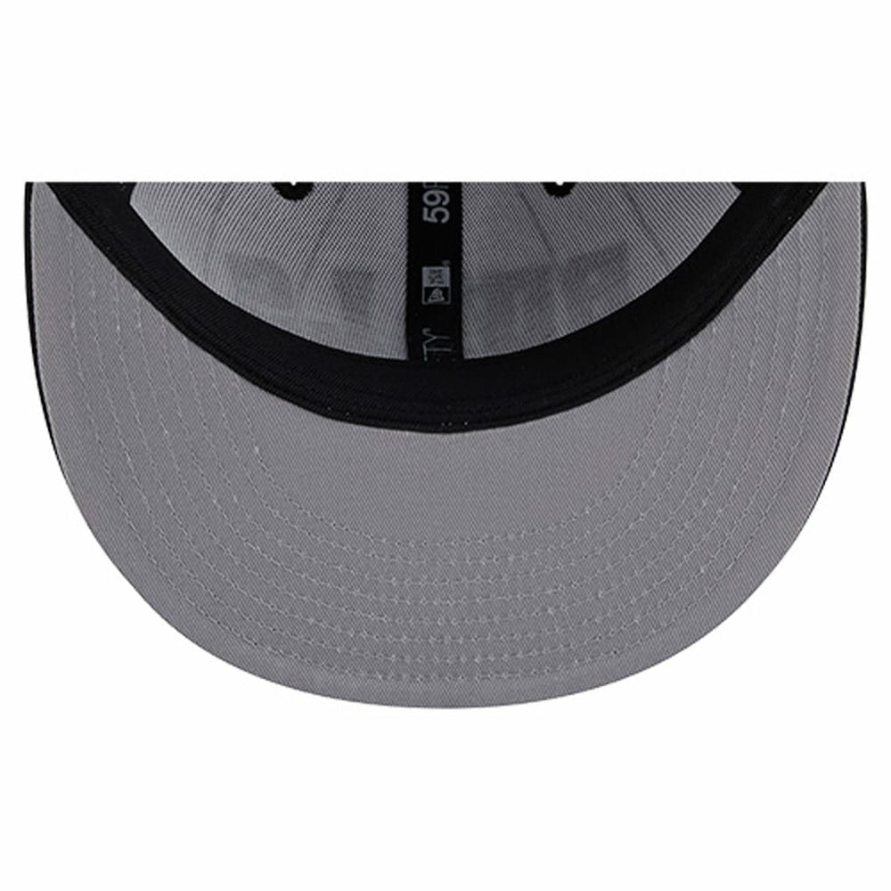 New Era - Chicago Bulls Wordmark Pinstripe 59FIFTY Fitted Hat - White