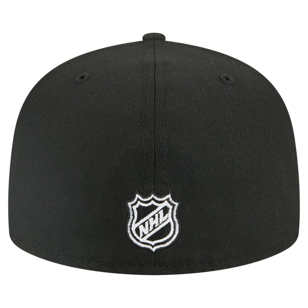 New Jersey Devils - New Era Faded Lines 59FIFTY Fitted Hat Black