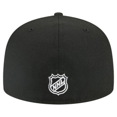 New Jersey Devils - New Era Faded Lines 59FIFTY Fitted Hat Black