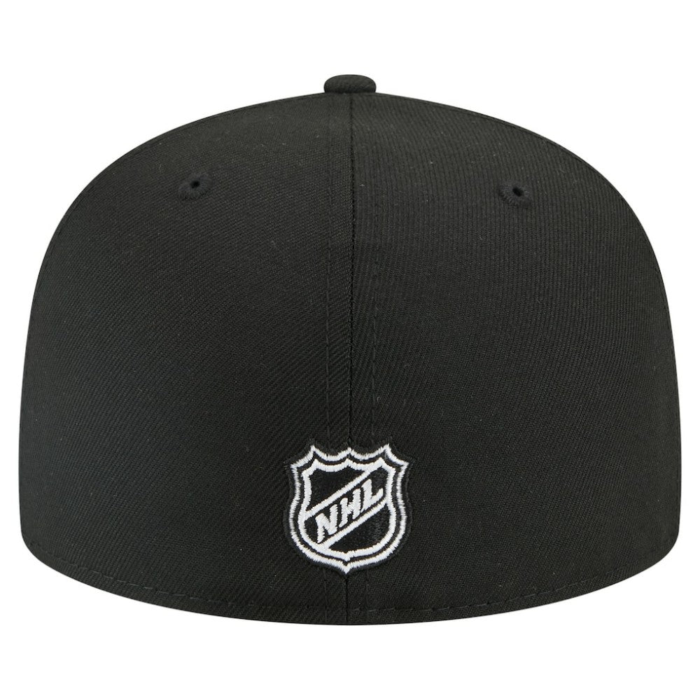 Vegas Golden Knights New Era Faded Lines 59FIFTY Fitted Hat Black