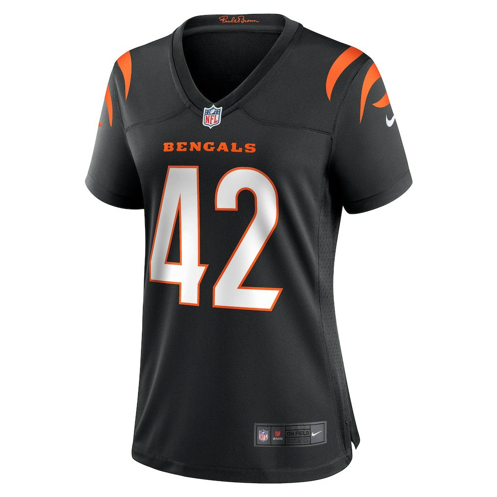 Oren Burks Cincinnati Bengals Women's Team Game Jersey Black - Nike