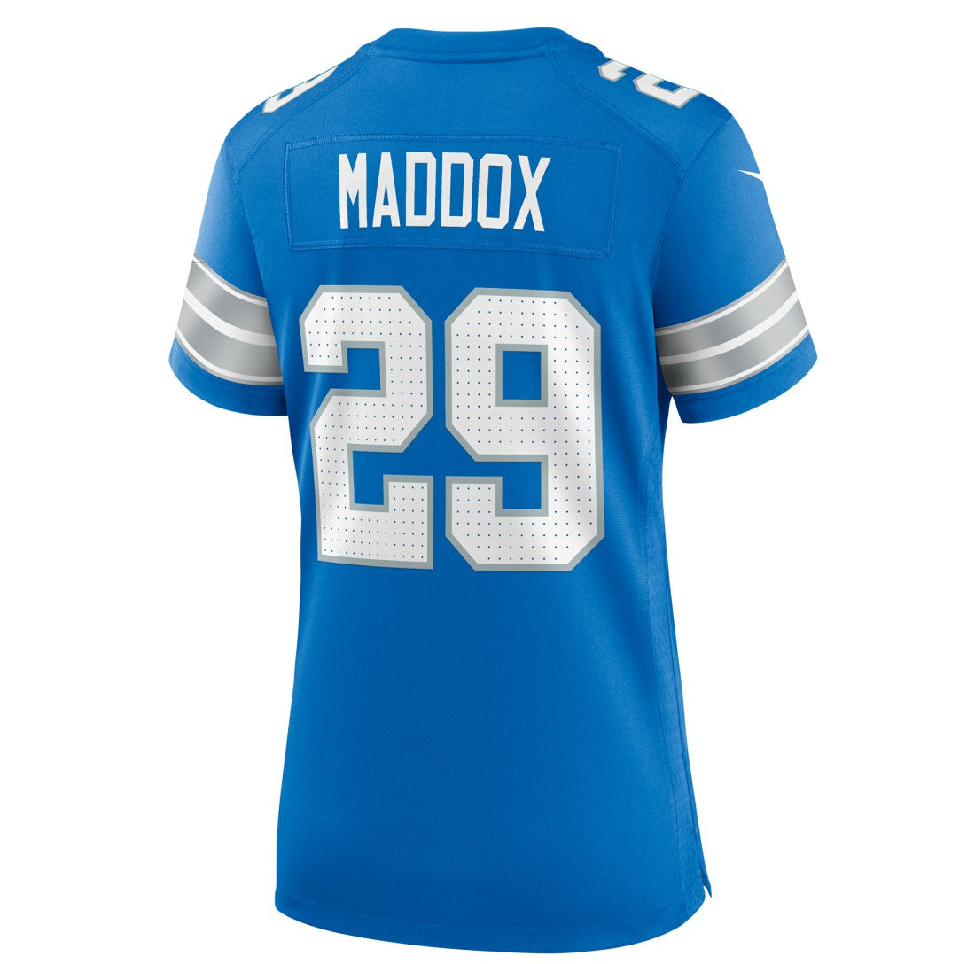 Avonte Maddox Detroit Lions Women's Team Game Jersey - Blue | NFL Jerseys