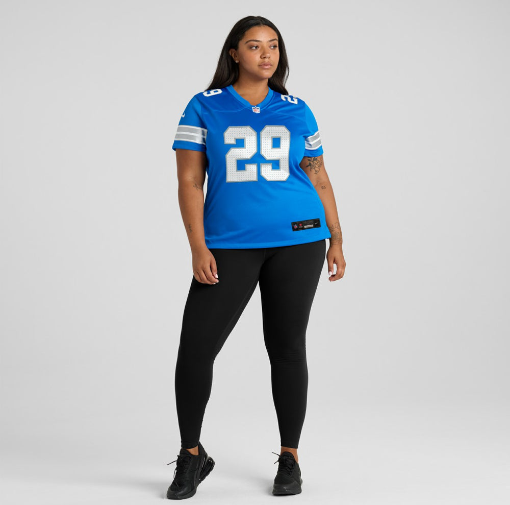 Avonte Maddox Detroit Lions Women's Team Game Jersey Blue - Nike