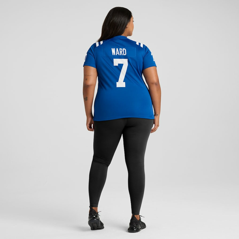 Charvarius Ward Indianapolis Colts Women's Team Game Jersey Royal - Nike