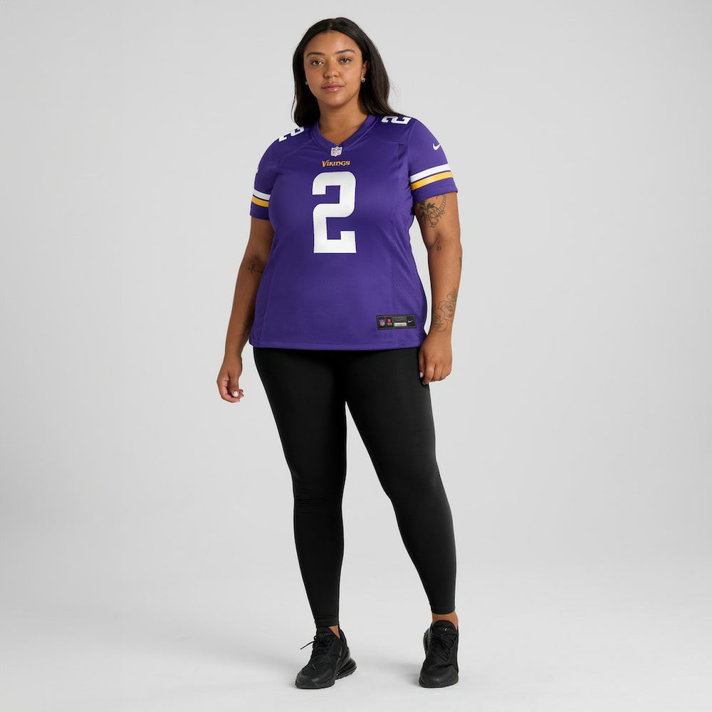 Isaiah Rodgers Minnesota Vikings Women's Team Game Jersey Purple - Nike